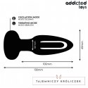 Addicted Toys Model 59739 - Korek z funkcją wibracji i pilotem bezprzewodowym ADDICTED