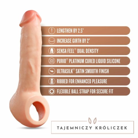Blush Performance Plus Thrive Xtender silikonowy 6,3 cm z systemem dopasowania Blush