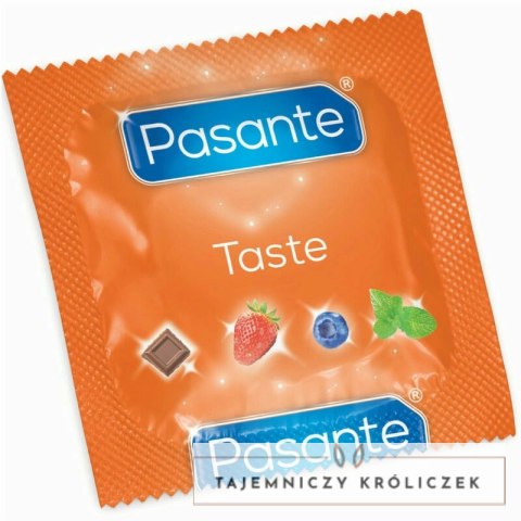 Pasante Flavours Mix zestaw prezerwatyw smakowych 288 sztuk, mix kolorow PASANTE