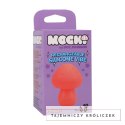 Pipedream Mushroom Vibe Durazno - silikonowy masażer ładowalny, mały Doc Johnson