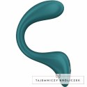 Satisfyer G for Goddess 2 Zielony - Wibrator dwusilnikowy IPX7 silikon SATISFYER