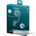Satisfyer G for Goddess 2 Zielony - Wibrator dwusilnikowy IPX7 silikon SATISFYER