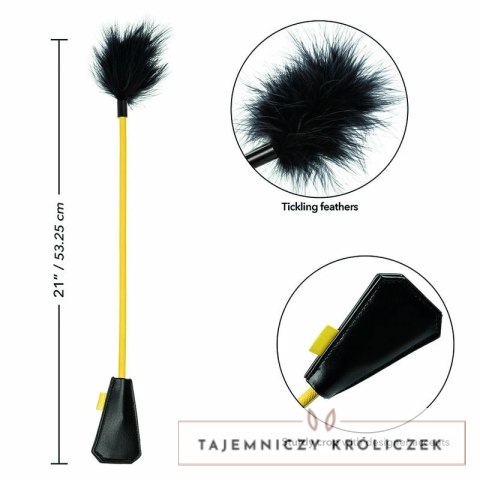 CalExotics Boundless Feather Crop - dwustronny model z piorkiem 53,25 cm CALEXOTICS