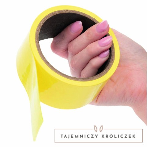 CalExotics Boundless taśma do kreatywnej gry, żołta 18 m CALEXOTICS