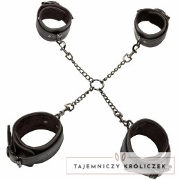 CalExotics Euphoria Hog Tie - zestaw do wiązania z wegańskiej skory CALEXOTICS