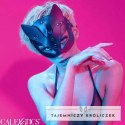 CalExotics Euphoria Maska Kot - aksamit, regulowana, wegańska skora CALEXOTICS