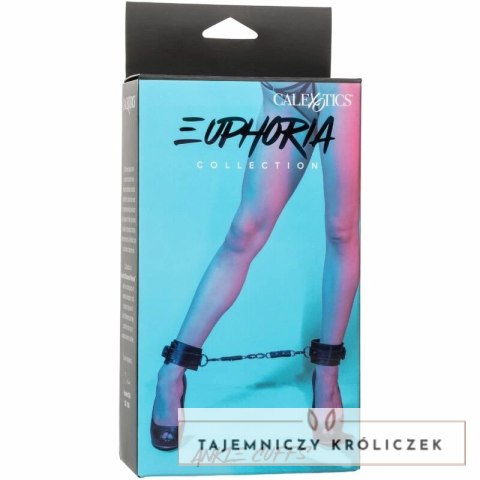 CalExotics Euphoria mankiety na kostki, wegańska skora, regulowane CALEXOTICS