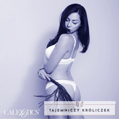 CalExotics Nocturnal Flogger czarny - wytrzymały model skorzany CALEXOTICS