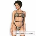 Chilirose CR 4497 Bikini Leopard S/M - Regulowany, Wytrzymały Materiał CHILIROSE