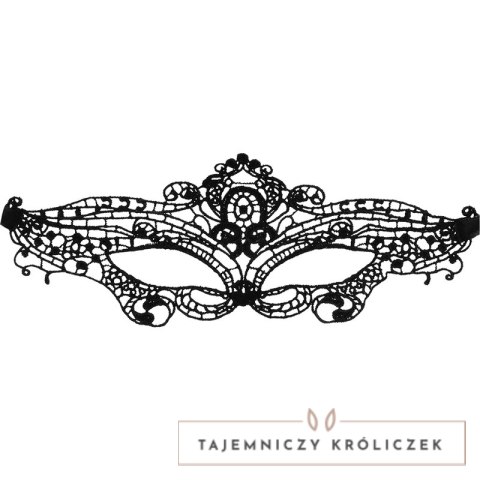 Coquette Chic Desire Maska Koronkowa Czarna - Elegancki Design COQUETTE