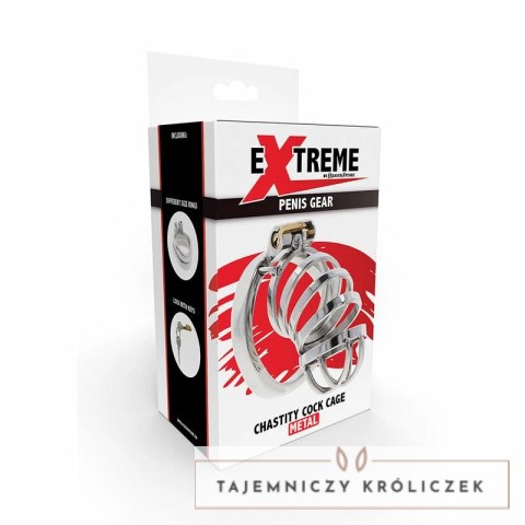 Hidden Desire Extreme Metal System Kontroli Intymnej 7,9 cm srebrny HIDDEN DESIRE