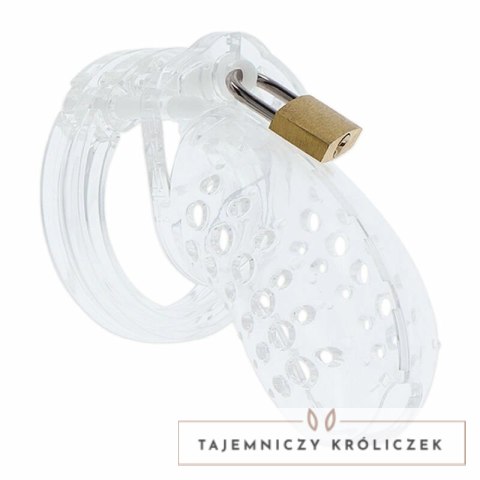 Hidden Desire Extreme klatka intymna regulowana akrylowa transparentna 7,6 cm HIDDEN DESIRE