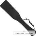 INTENSE Paddle Vegan - Wegańskie wiosło skorzane 32,5 cm czarne INTENSE