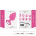 Intense Shelki L anatomiczna wtyczka silikonowa fuksja 9,2 cm INTENSE