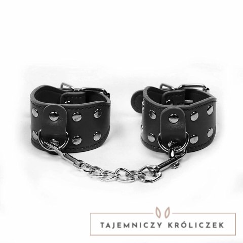 OHMAMA FETISH - Mini opaski na nadgarstki z metalowymi detalami, uniwersalne OHMAMA