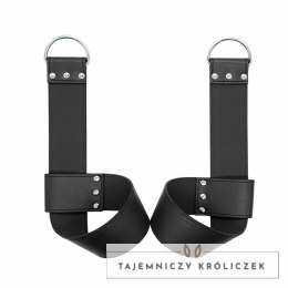 OHMAMA Fetish - Regulowane mankiety z podwieszeniem z PVC uniwersalne OHMAMA