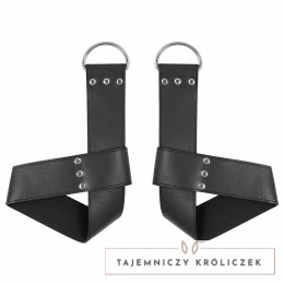 OHMAMA Fetish - Regulowane mankiety z podwieszeniem z PVC uniwersalne OHMAMA