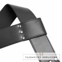 OHMAMA Fetish - Regulowane mankiety z podwieszeniem z PVC uniwersalne OHMAMA