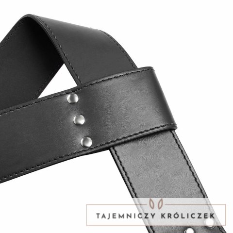 OHMAMA Fetish - Regulowane mankiety z podwieszeniem z PVC uniwersalne OHMAMA