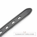 OHMAMA Fetish - silikonowy knebel kulkowy z paskiem i kłodką, regulowany OHMAMA