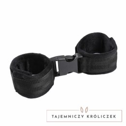 Ohmama Fetish - aksamitne zapięcia na nadgarstki z haczykami, uniwersalne OHMAMA