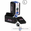 Secret Play korek anatomiczny L aluminium niebieski 9,5 cm SECRETPLAY