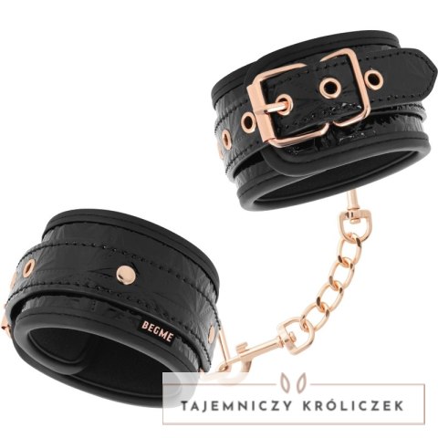 BEGME Premium Black Edition - Anatomiczne mankiety na kostki z neoprenem BEGME