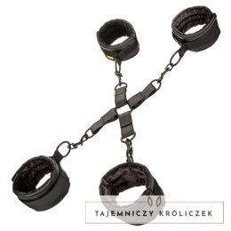 CalExotics Boundless Hog Tie - uniwersalny system wiązania, czarny CALEXOTICS