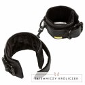 CalExotics Boundless mankiety nadgarstkowe z wegańskiej skory, regulowane CALEXOTICS