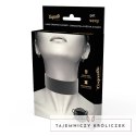 Coquette Chic Desire Choker z wegańskiej skory, regulowany, czarny COQUETTE