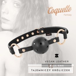 Coquette Chic Desire Fantasy oddychający knebel, skora wegańska 66cm COQUETTE