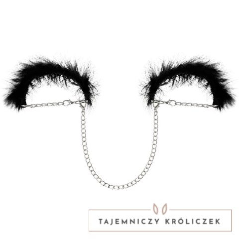 Coquette Chic Desire Kajdanki Fetish Deluxe - Metalowe, Eleganckie, Niklowane COQUETTE
