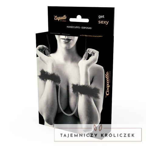 Coquette Chic Desire Kajdanki Fetish Deluxe - Metalowe, Eleganckie, Niklowane COQUETTE