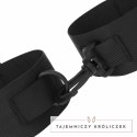 Darkness Ankle Cuffs Black - komfortowe nylonowe mankiety na kostki DARKNESS