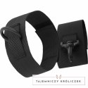 Darkness Ankle Cuffs Black - komfortowe nylonowe mankiety na kostki DARKNESS