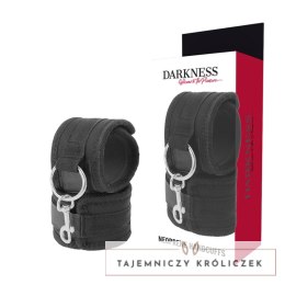 Darkness Kajdanki Neoprenowe Regulowane Komfortowa Wyściołka DARKNESS