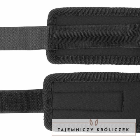Darkness Kajdanki Neoprenowe Regulowane Komfortowa Wyściołka DARKNESS