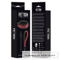 Fetish Submissive Dark Room - Naszyjnik z łańcuchem neoprenowy FETISH SUBMISSIVE
