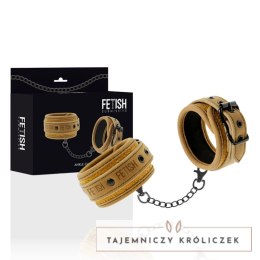 Fetish Submissive Origin neoprenowe mankiety na kostki, wegańska skora FETISH SUBMISSIVE