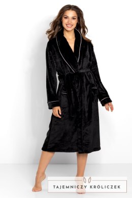 Szlafrok Charlotte Long Black M Momenti Per Me