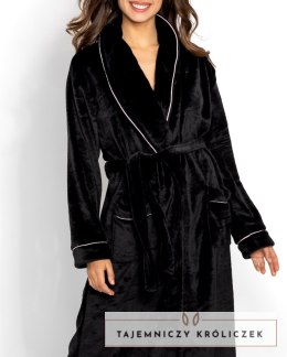 Szlafrok Charlotte Long Black M Momenti Per Me