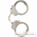 ToyJoy Metalowe kajdanki z łańcuszkiem i dwoma kluczami TOYJOY