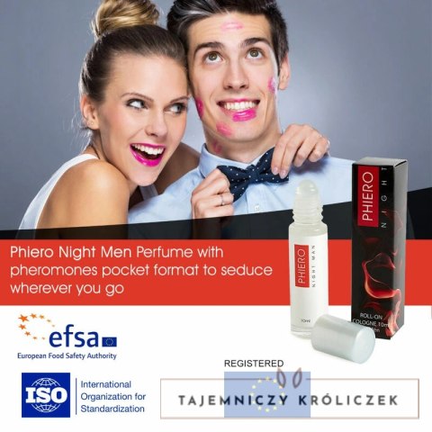 500 Cosmetics Phiero Night Man Perfumy Roll-On z feromonami 10 ml 500COSMETICS