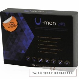 500 Cosmetics U-Man kapsułki dla mężczyzn 30 szt. - naturalne ekstrakty 500COSMETICS