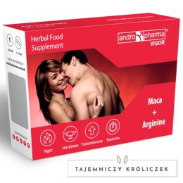 Andropharma Vigor 30 kapsułek - suplement dla mężczyzn z cynkiem i maca Andromedical