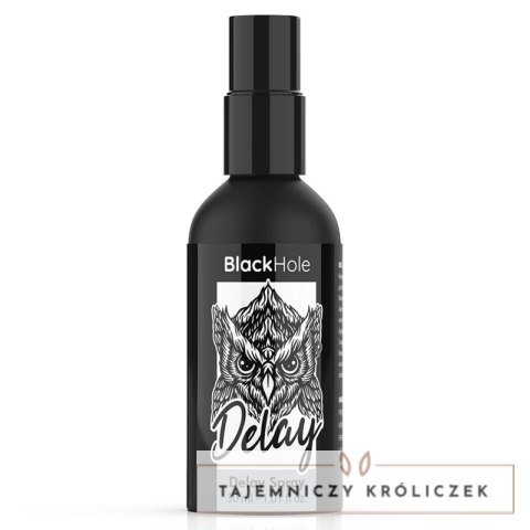 BLACK HOLE Study Forte Spray opoźniający 30ml, wodny, podrożny BLACK HOLE