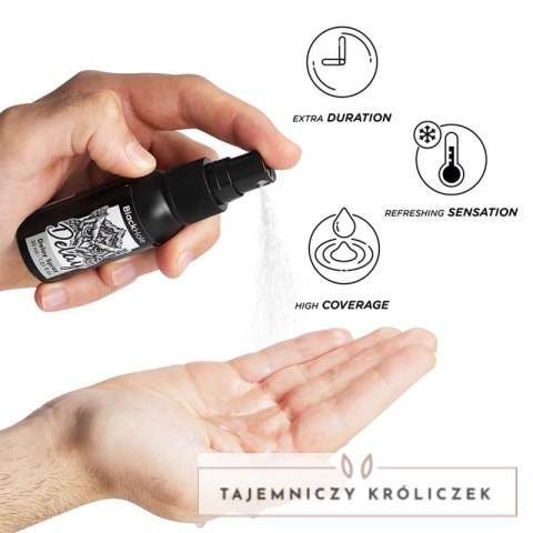 BLACK HOLE Study Forte Spray opoźniający 30ml, wodny, podrożny BLACK HOLE