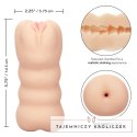 CalExotics Cheap Thrills The Three Way - innowacyjna maszyna intymna dwustronna 14,5 cm CALEXOTICS