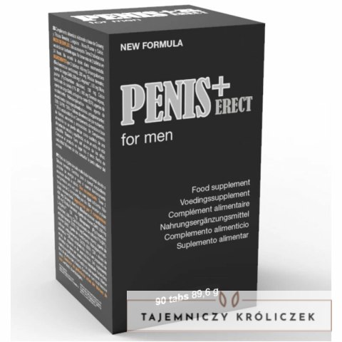Cobeco Penis+ Erect 90 kapsułek - wsparcie witalności i energii COBECO PHARMA