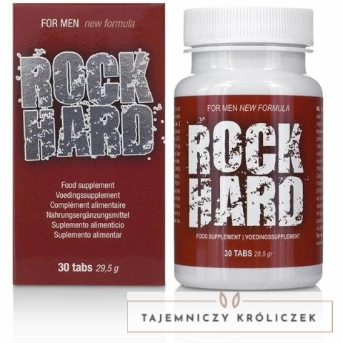 Cobeco Rock Hard 30 tabletek - wsparcie dla witalności mężczyzn COBECO PHARMA
